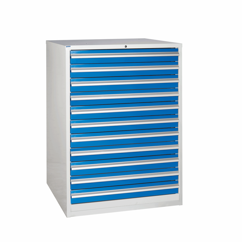 Euroslide Industrial Cabinet 1200H x 900W with 11 Drawers