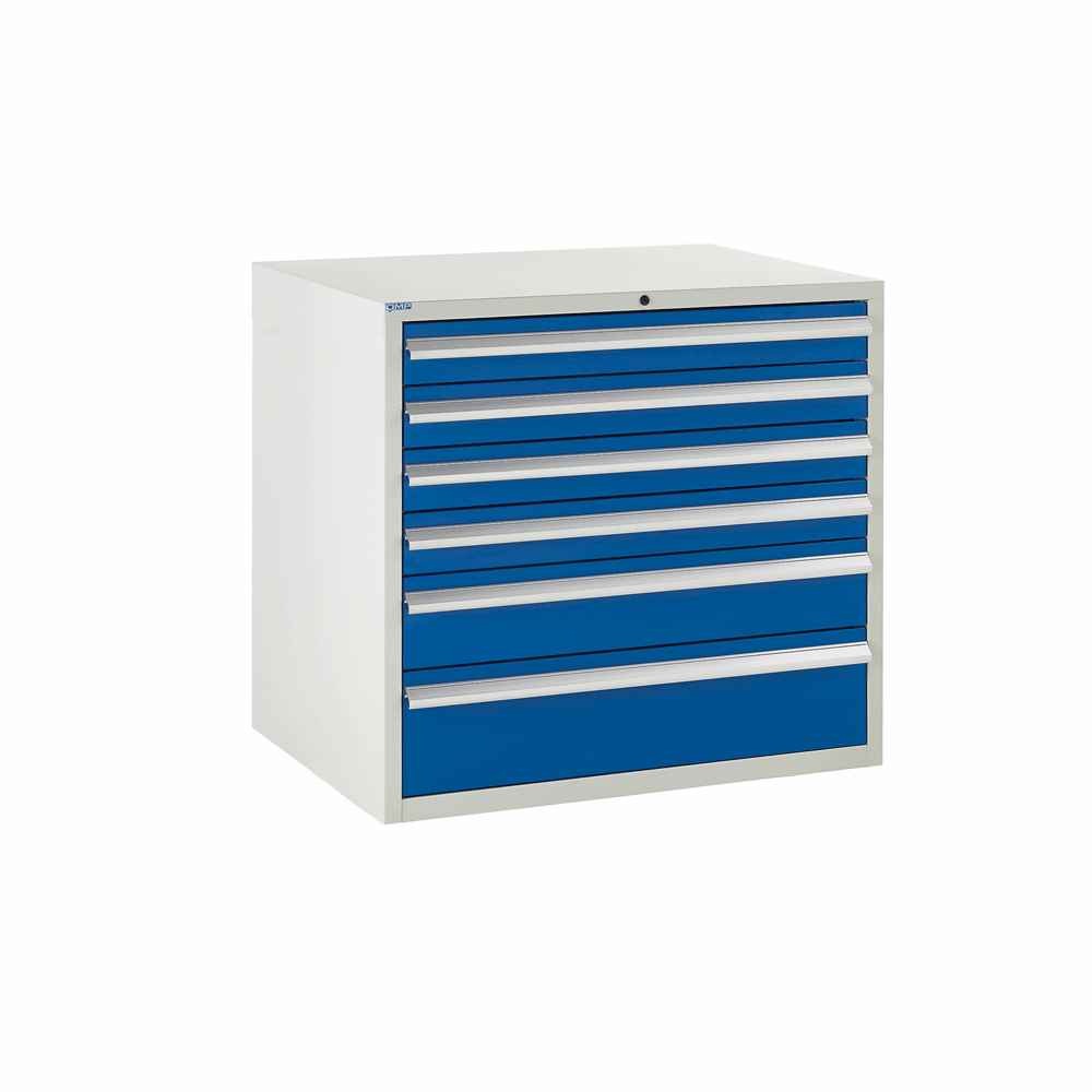Euroslide Industrial Cabinet With 6 Drawers 825H X 900W
