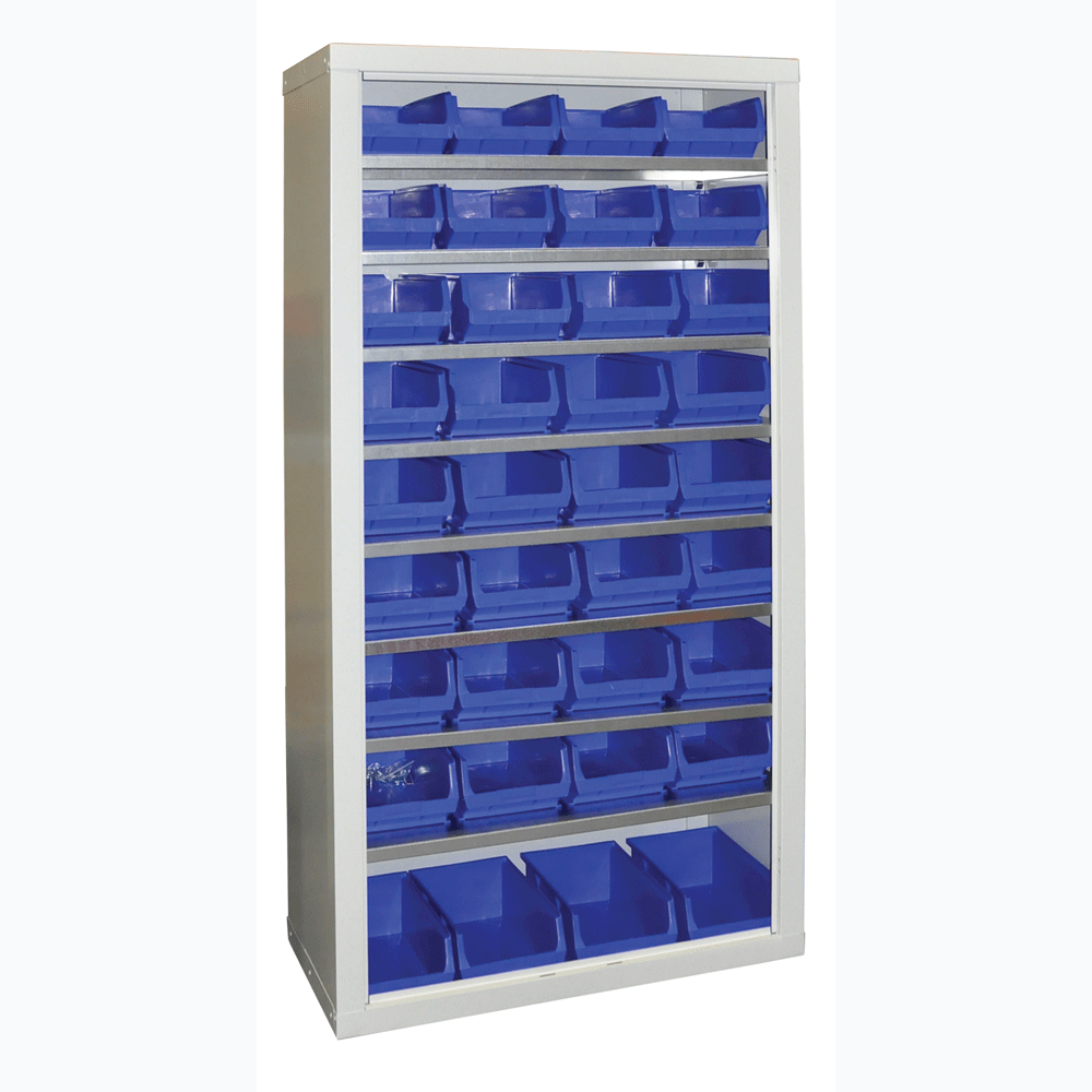 Container Storage Cupboard Without Doors 1800H x 900w x 460d