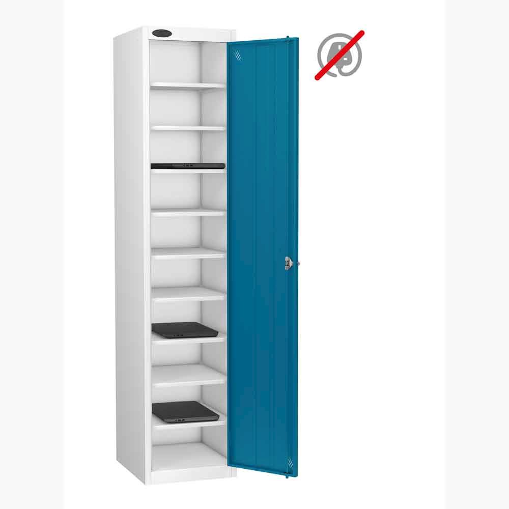 Single Door, 10 Shelf Laptop Storage Locker by Probe