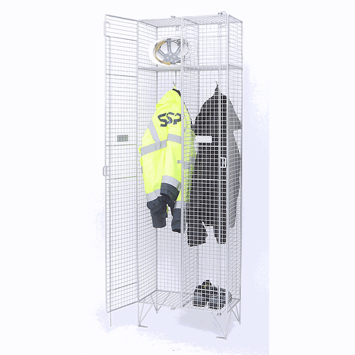 Ndurance Quick Delivery Wire Mesh Locker 1 Door