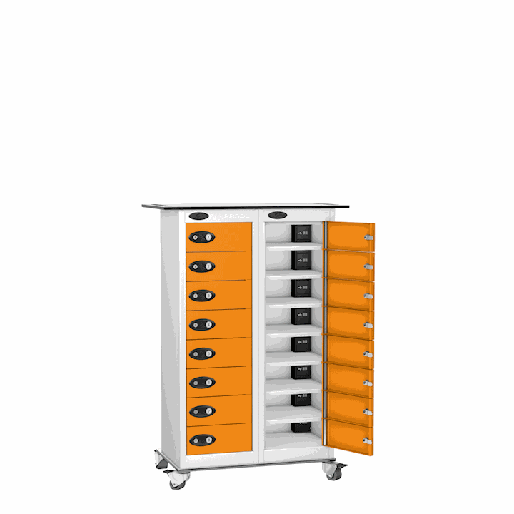 Probe Powerbox 16 Compartment Charge & Store Tablet Trolley