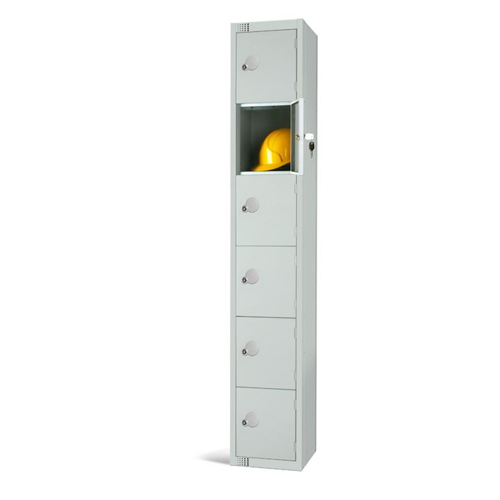 Metal Locker 6 Door 1800H by Elite