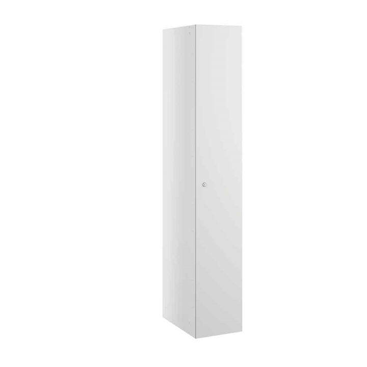 White MDF Buzzbox Single door Locker