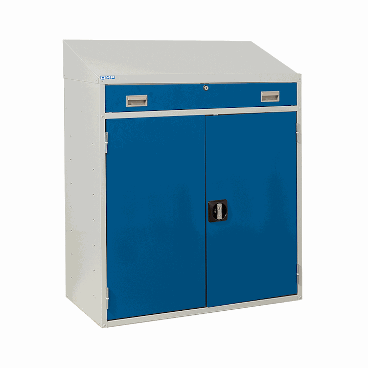 Industrial Single Drawer Workstation by QMP