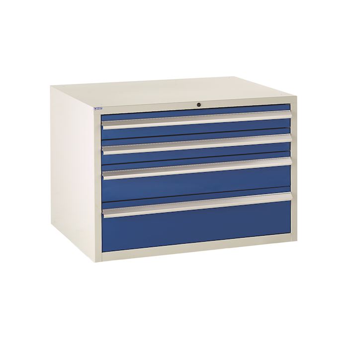 4 Drawer - 620H x 900W x 650D (2 x 100mm, 1 x 150mm, 1 x 200mm)