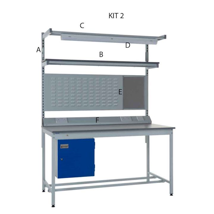 Industrial Workbench Kit 2 Laminate