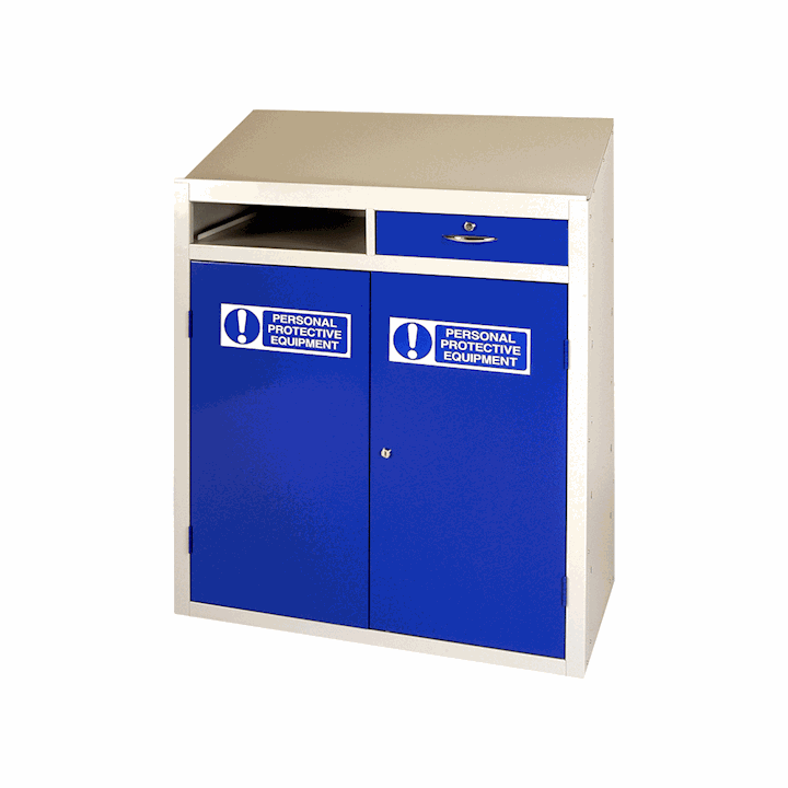 PPE Workdesk with Single Drawer by Elite