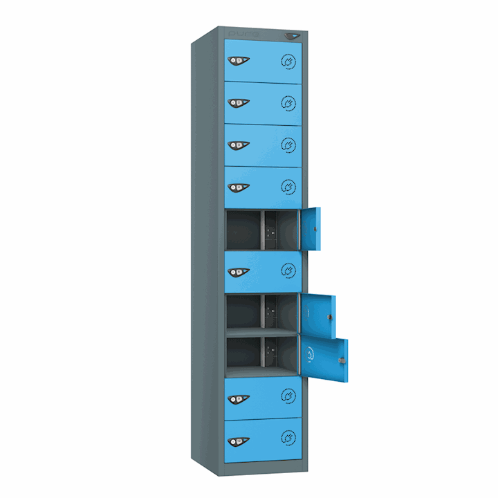 Pure 10 Compartment CHARGE or STORE Laptop Locker