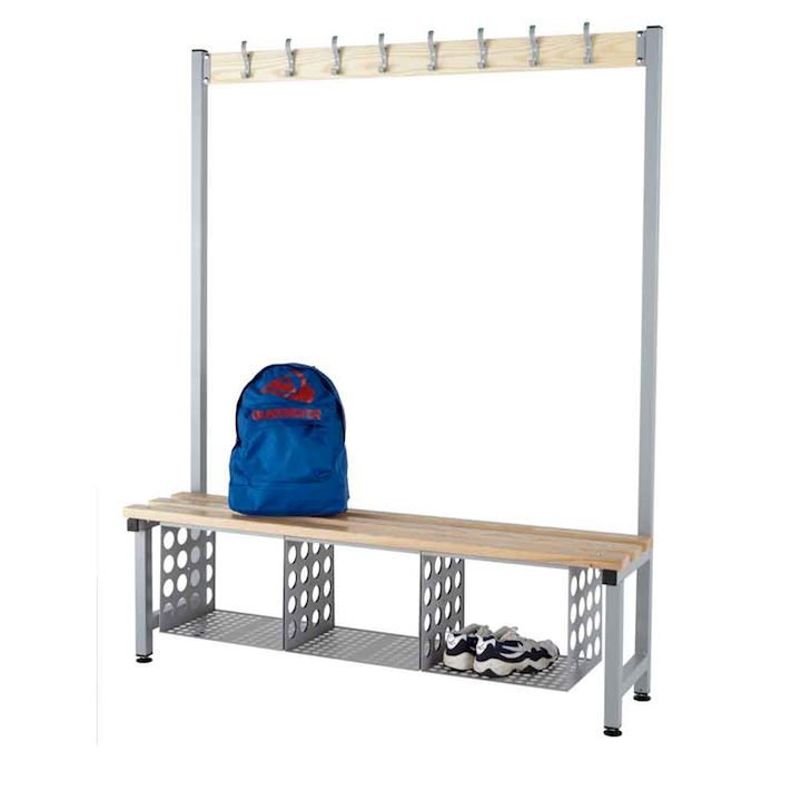 Budget Ash Single Sided Bench With or Without Shoe Baskets