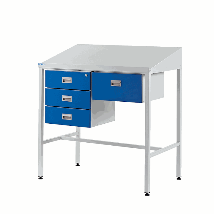 Quick Delivery Team Leader Workstation With Triple Drawer & Single Drawer