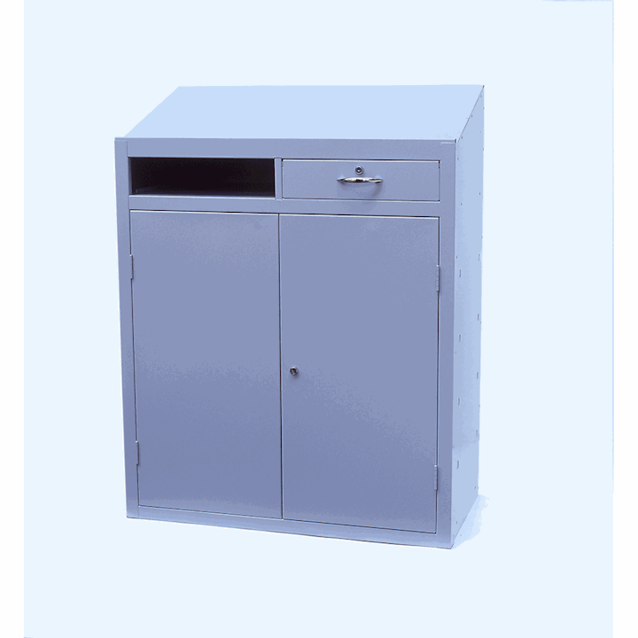 Industrial Wordesk with 1 Pullout Drawer by Elite